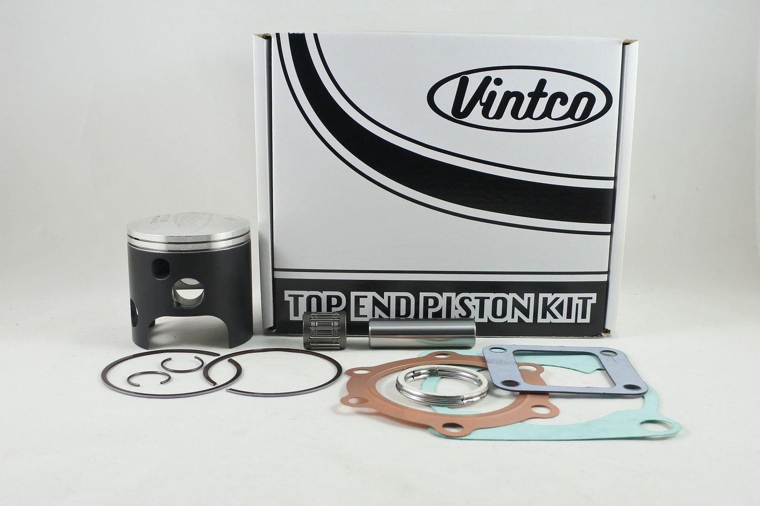 Vintco Top End Piston Kit 79-81 Yamaha DT MX 175 66.5mm 0.5mm Over KTY26-0.5