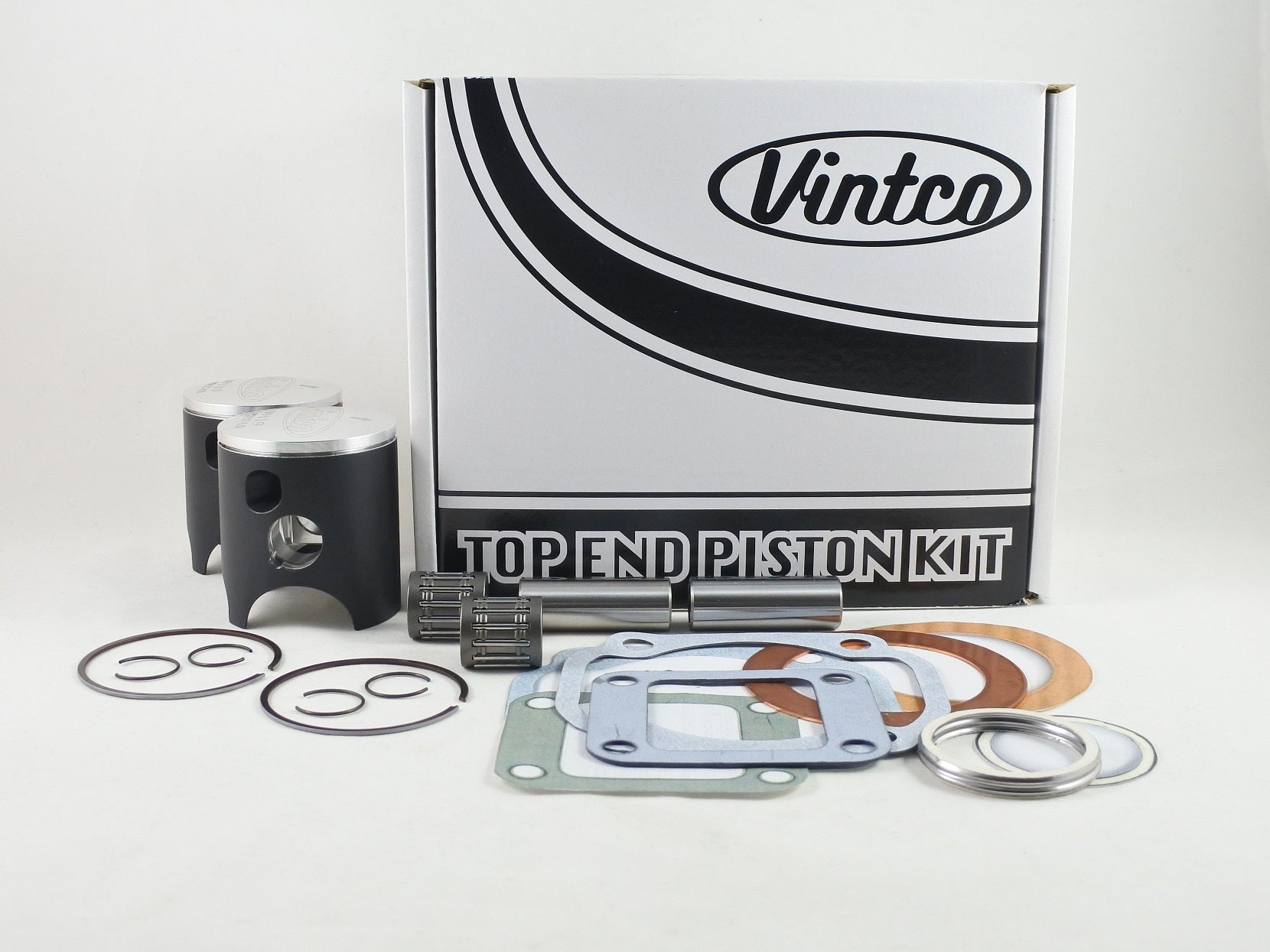 Vintco Top End Piston Kit 73-75 Yamaha Rd 250 55mm 1.0mm Over KTY47-1.0