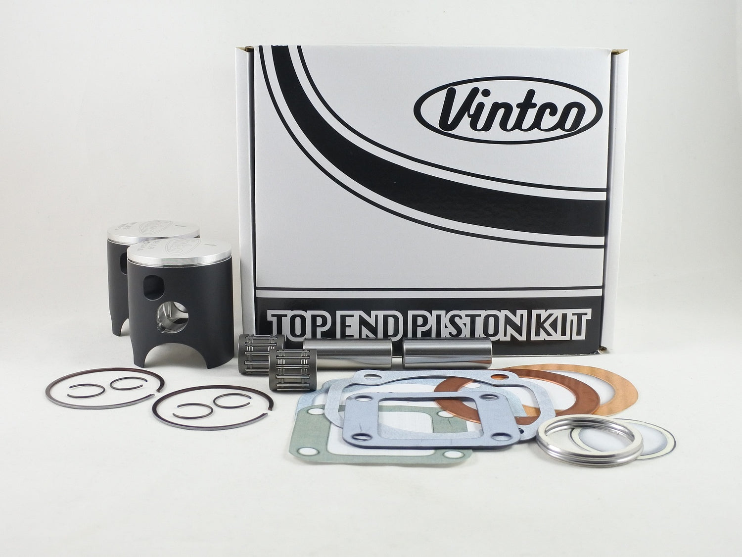 Vintco Top End Piston Kit 73-75 Yamaha Rd 250 55mm 1.0mm Over KTY47-1.0