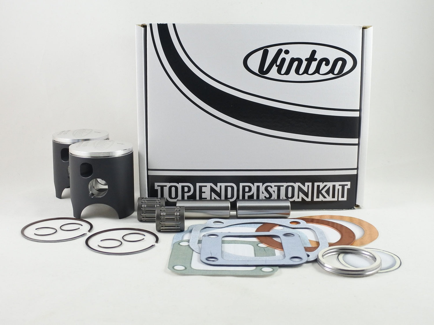 Vintco Top End Piston Kit 73-75 Yamaha Rd 250 55.5mm 1.5mm Over KTY47-1.5