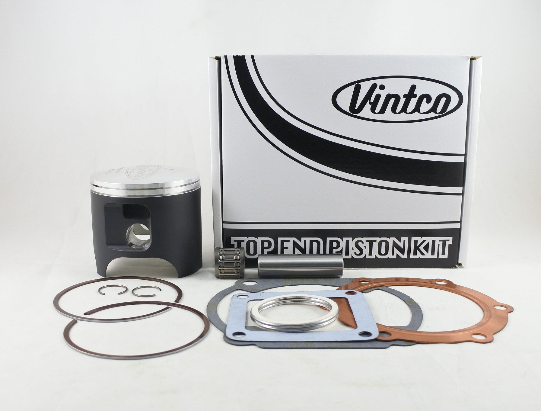 Vintco Top End Piston Kit 75-76 Yamaha DT 400 86mm 1.0mm Over KTY48-1.0