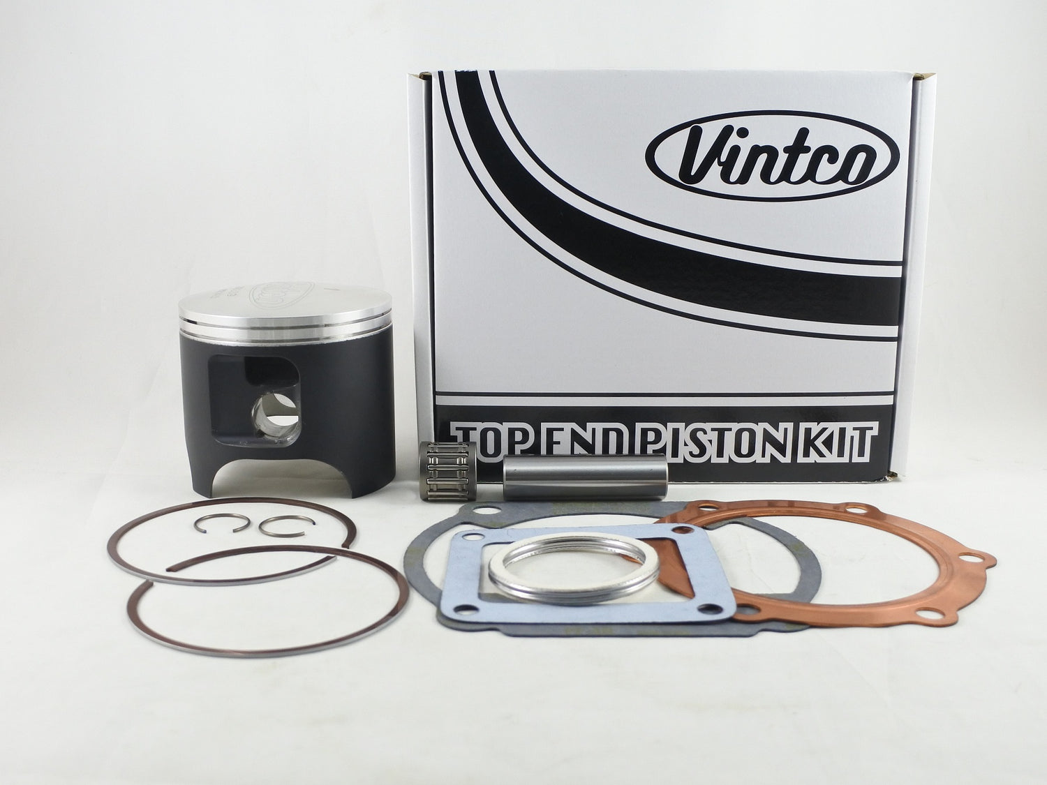 Vintco Top End Piston Kit 75-76 Yamaha DT 400 86.5mm 1.5mm Over KTY48-1.5