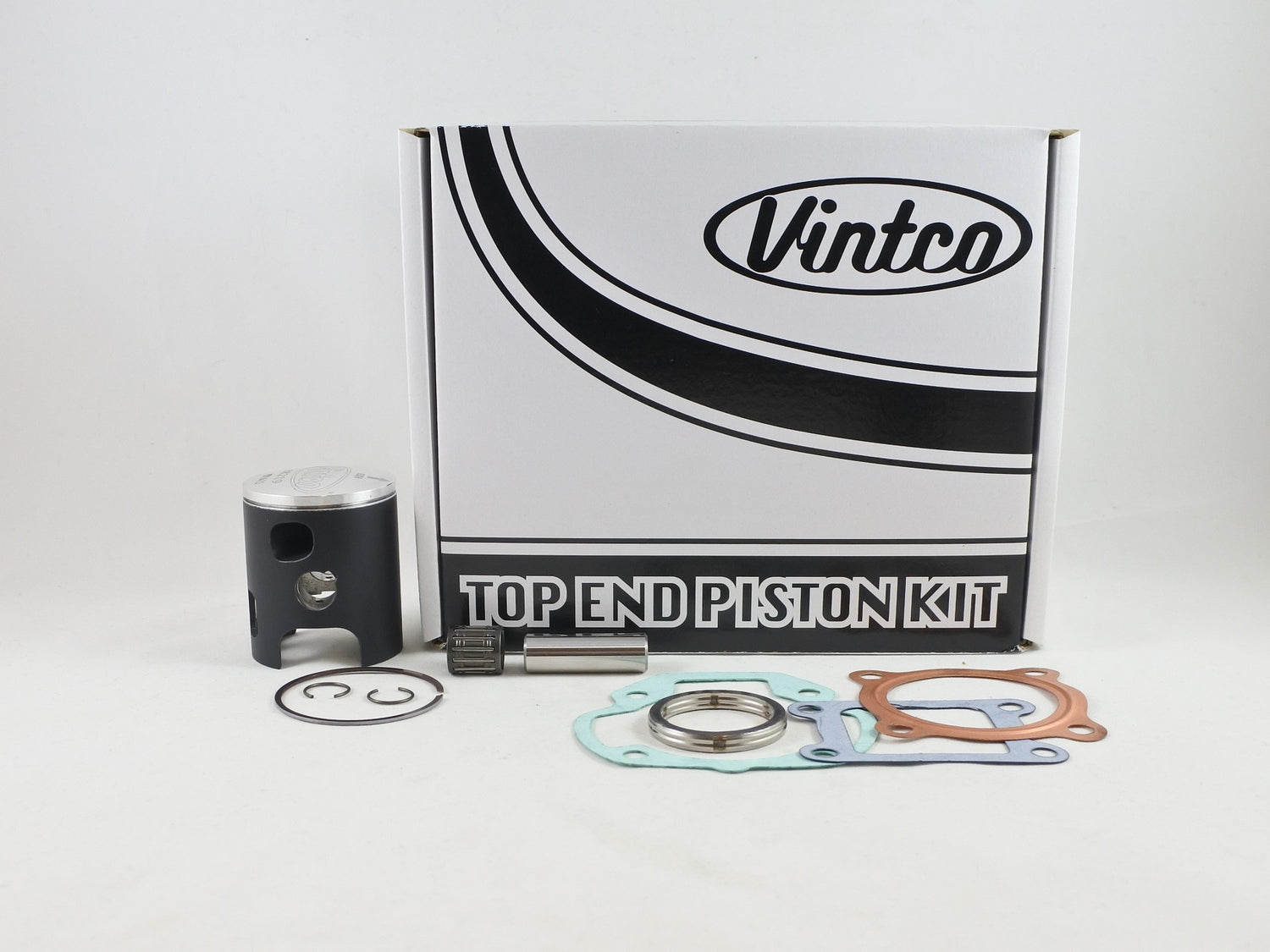 Vintco Top End Piston Kit 76-76 Yamaha Lb Iia 80 48.5mm +1.5mm Over KTY56-1.5