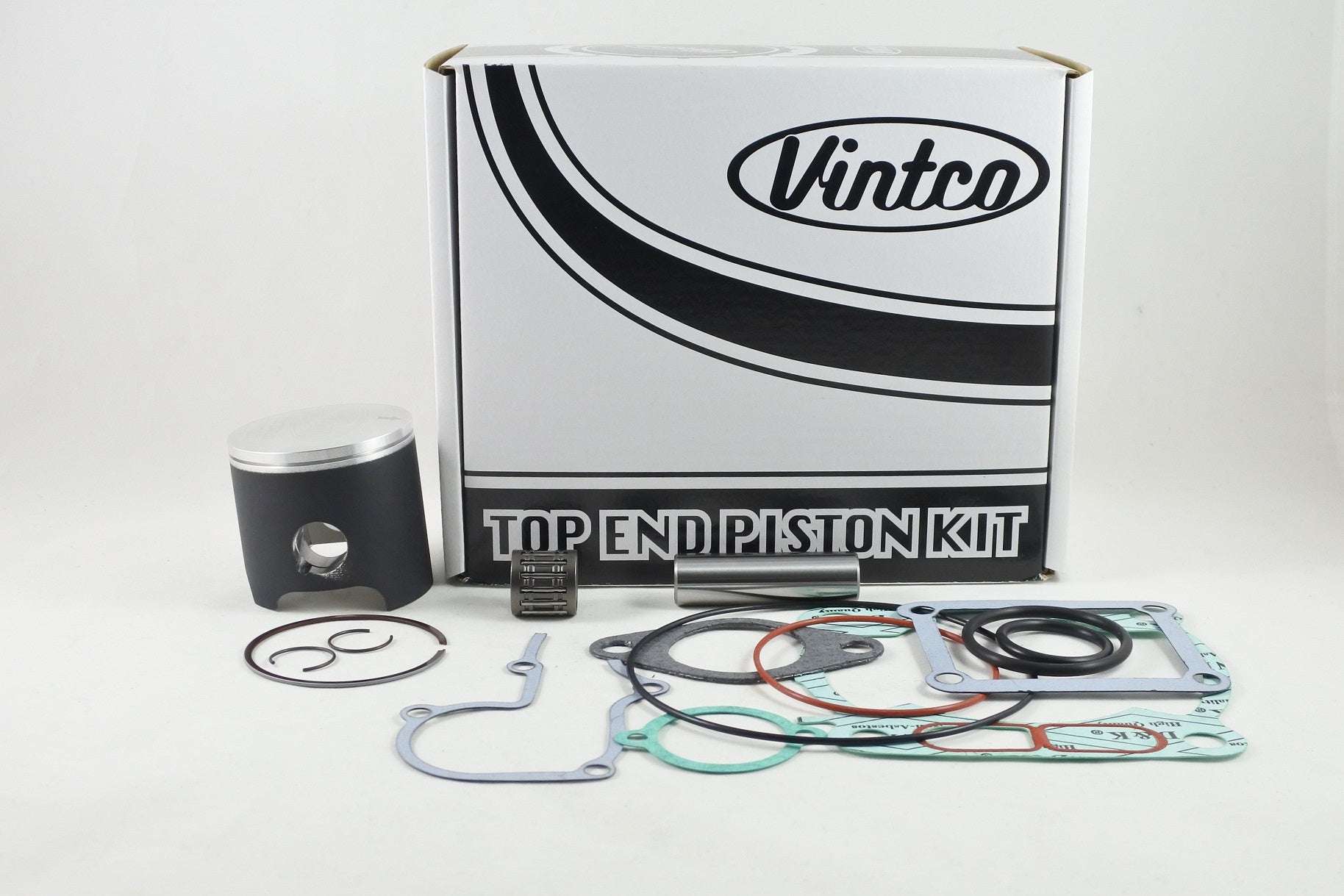Vintco Top End Piston Kit 86-87 Yamaha YZ 125 57mm 1.0mm Over KTY66-1.0