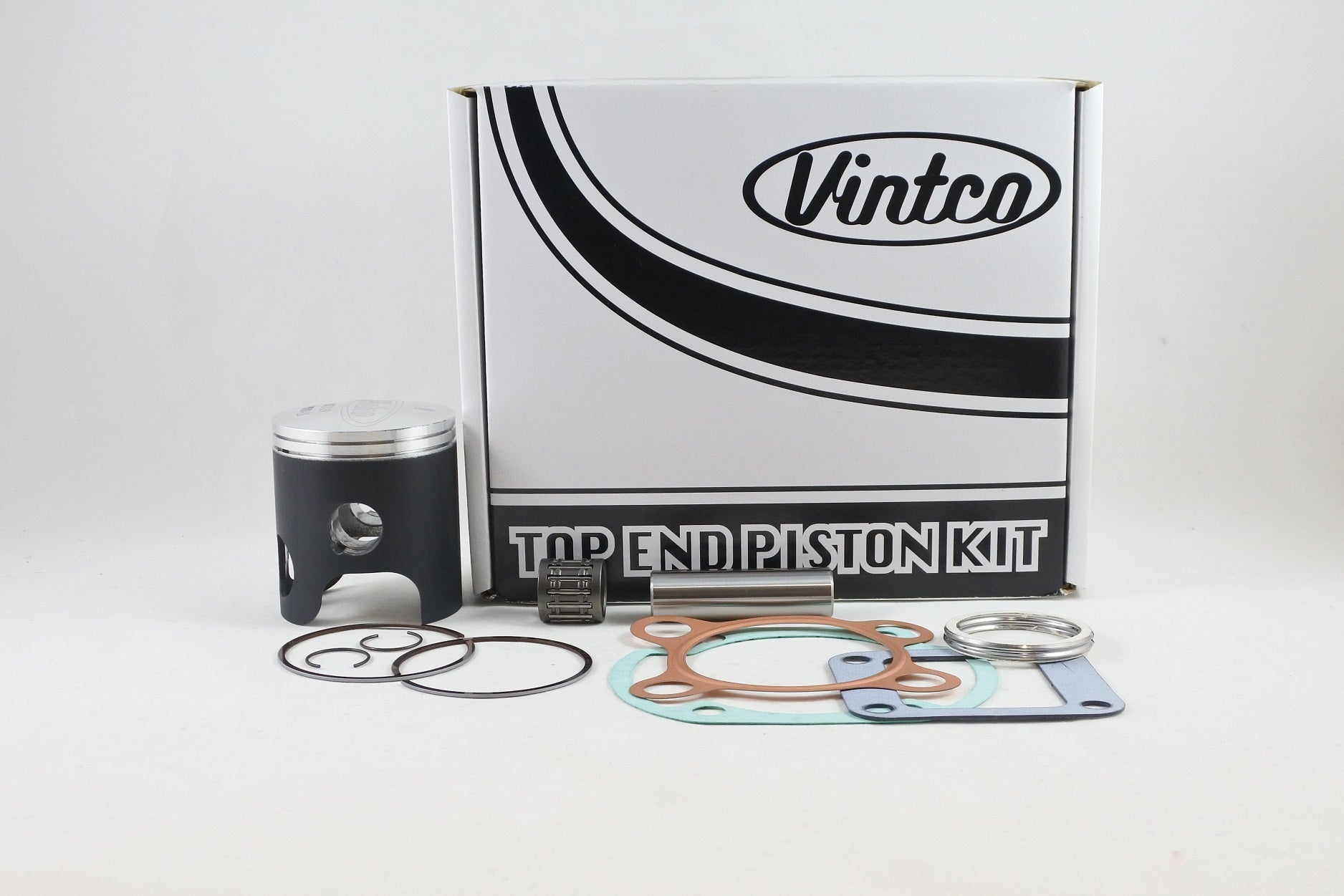 Vintco Top End Piston Kit 76-76 Yamaha DT 125 57.5mm 1.5mm Over KTY70-1.5