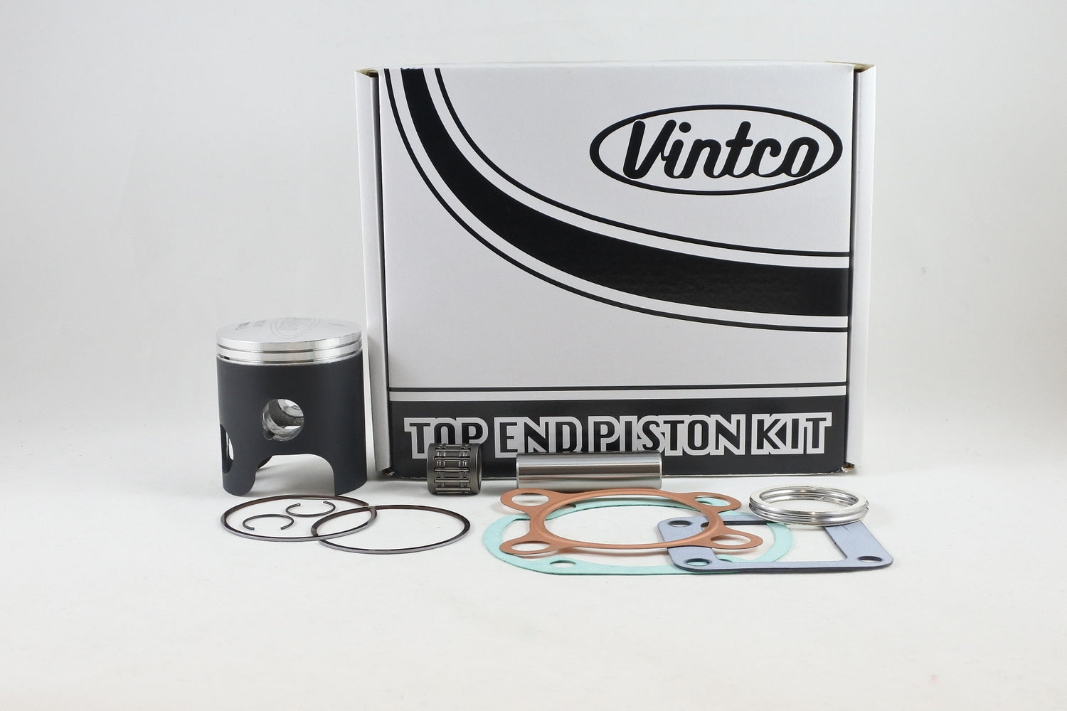 Vintco Top End Piston Kit 76-76 Yamaha DT 125 57.5mm 1.5mm Over KTY70-1.5