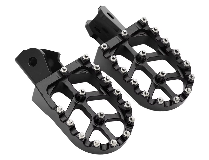 SUR-RON Foot Rest Pegs CNC Aluminium Black Surron Light Bee S Light Bee X