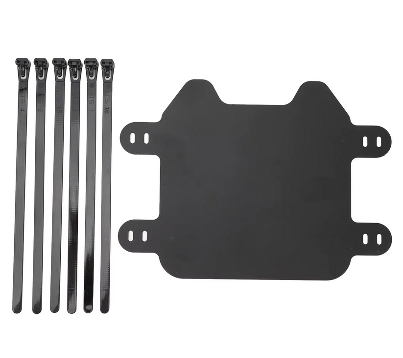 SUR-RON Front Number Plate Matte Black ABS Surron Light Bee S Light Bee X