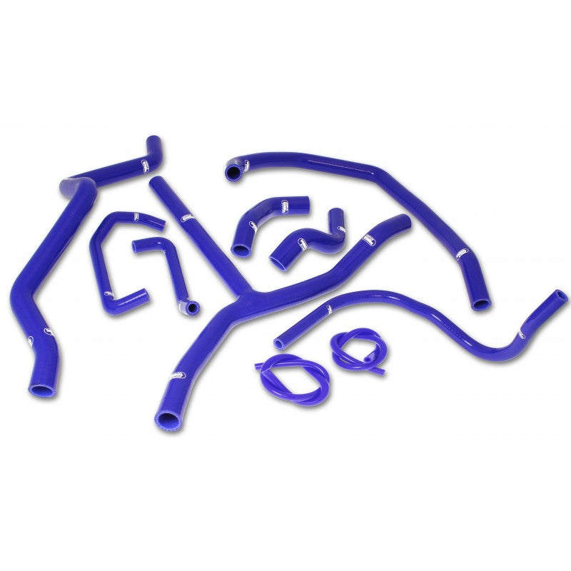 Samco Sport Coolant Hose 11 Piece Kit Blue Polaris Rzr Xp 900 Samco Sport POL-2-BU