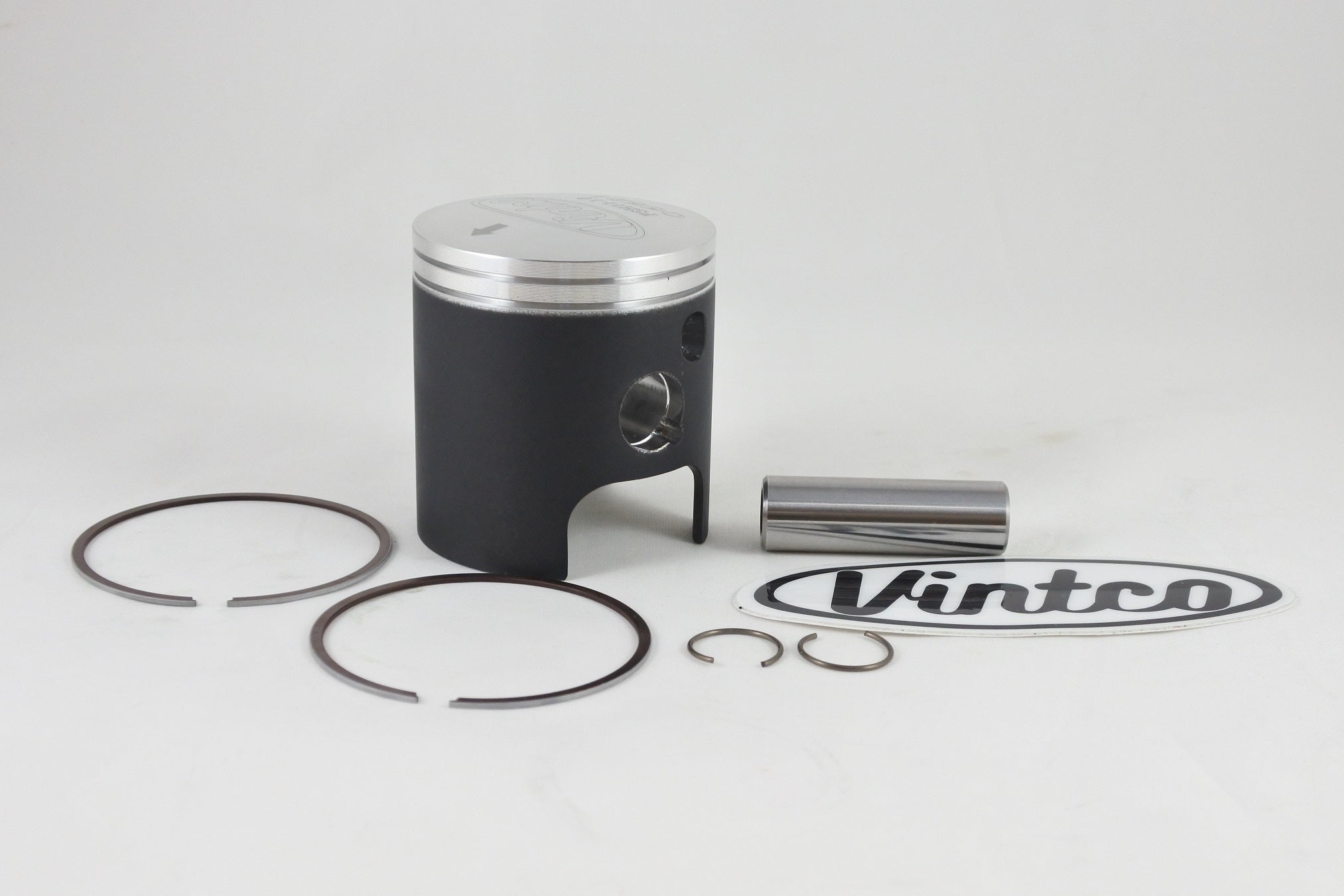 Vintco Piston Kit 85-86 Honda CR 125 55mm 1.0mm Over PSH11-1.0