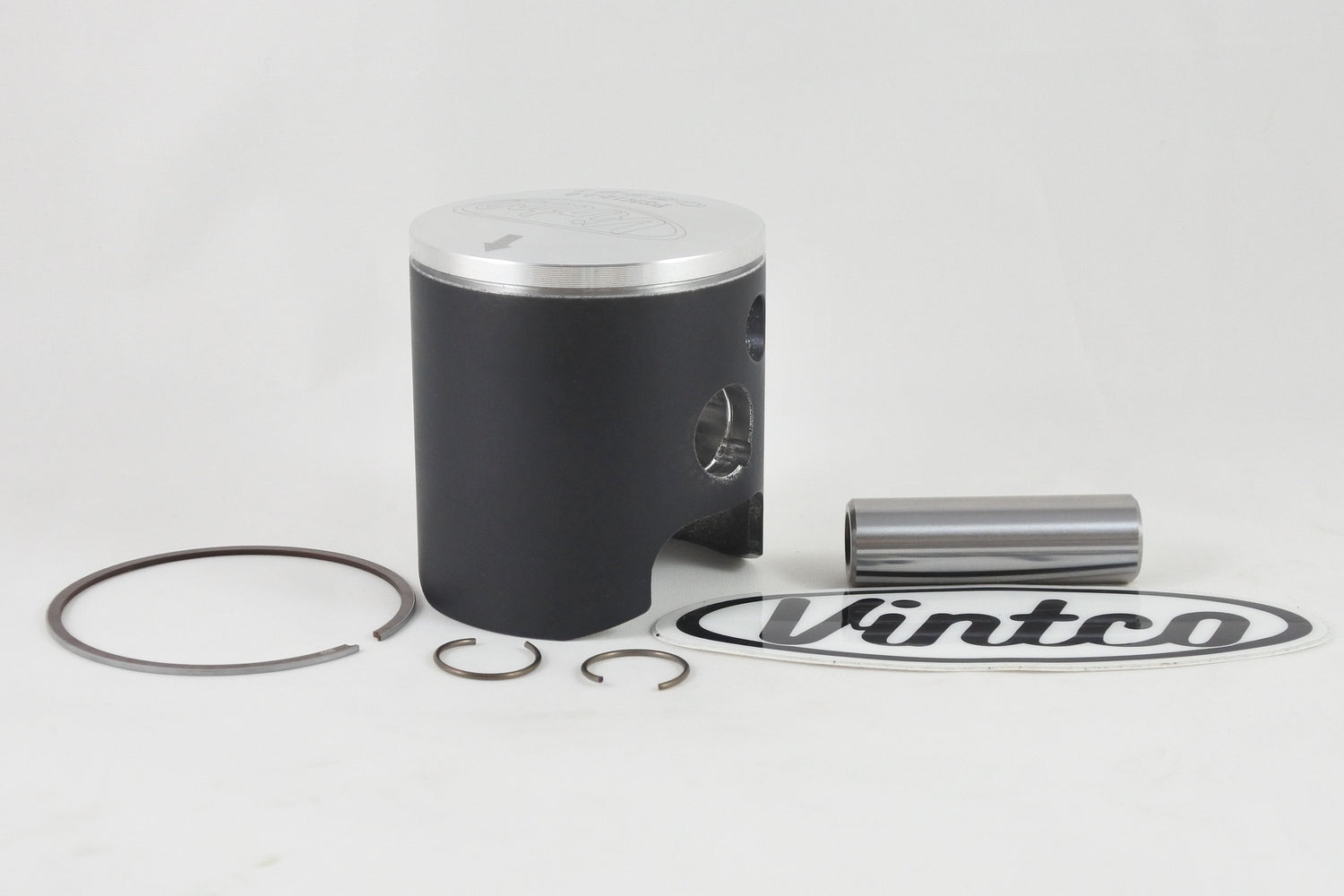 Vintco Piston Kit 87-87 Honda CR R 125 55mm 1.0mm Over PSH12-1.0