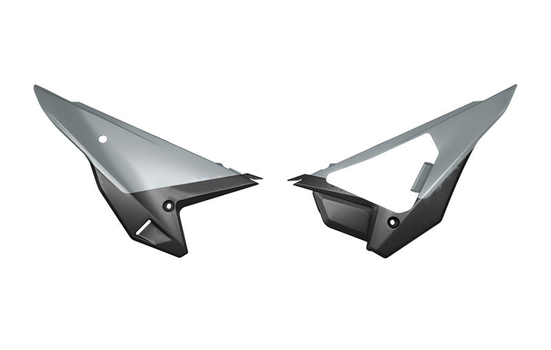Rtech Plastics Side Panels Honda CRF 250 450 2025 R-tech Grey Black Revolution R-ficrfgrnr26