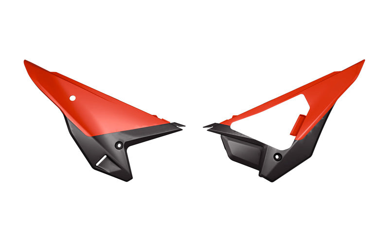 Rtech Plastics Side Panels Honda CRF 250 450 2025 R-tech Red Black Revolution R-ficrfrsnr26