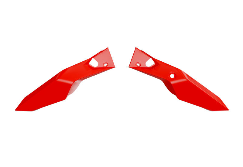 R-Tech Rear Number Plate Side Panels Red for KOVE X PRO 800 (2024–2025) 75-0548.RD