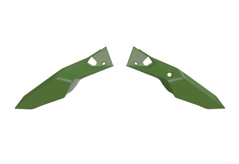 R-Tech Rear Number Plate Side Panels Navy Green for KOVE X PRO 800 (2024–2025) 75-0548.NG
