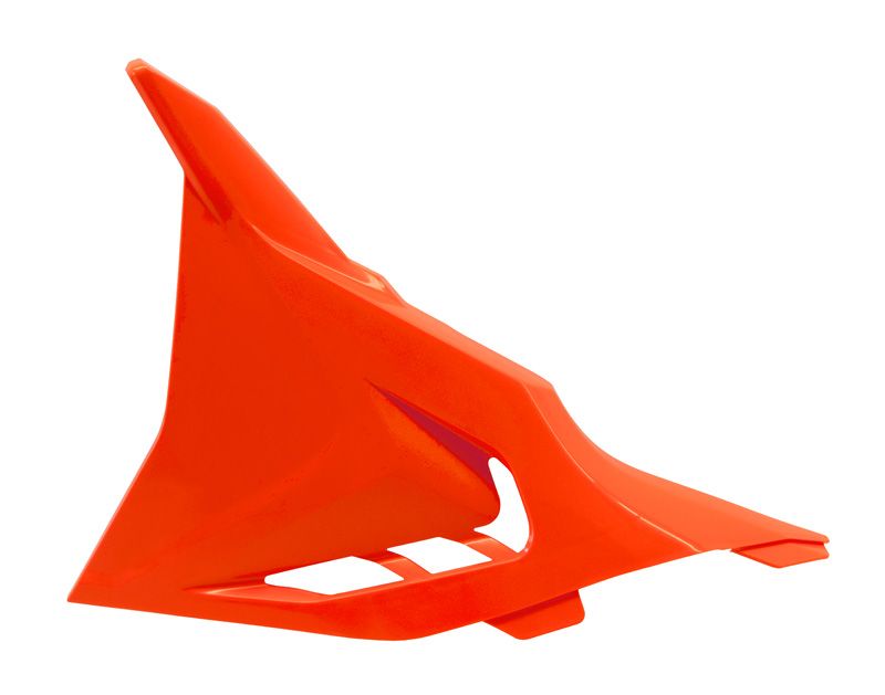 Rtech Plastics Vented Left Air Box Cover 2023-2025 SX/SX-F KTM Neon Orange, Rtech R-fiKTMansx93