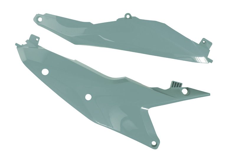 Rtech Plastics Side Panels 2023-25 SX/SX-F, 2024-2025 EXC/EXC-f KTM, Quantum Grey, Rtech R-fiKTMgr0023