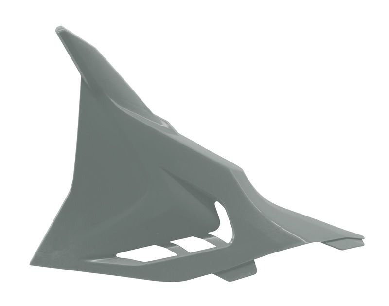 Rtech Plastics Vented Left Air Box Cover 2023-2025 SX/SX-F KTM Quantum Grey, Rtech R-fiKTMgrsx93