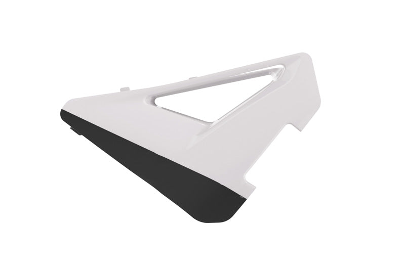 R-Tech Air Box Cover White/Black for Honda CRF-R 450 (2025) 75-0564.WHBK_REV