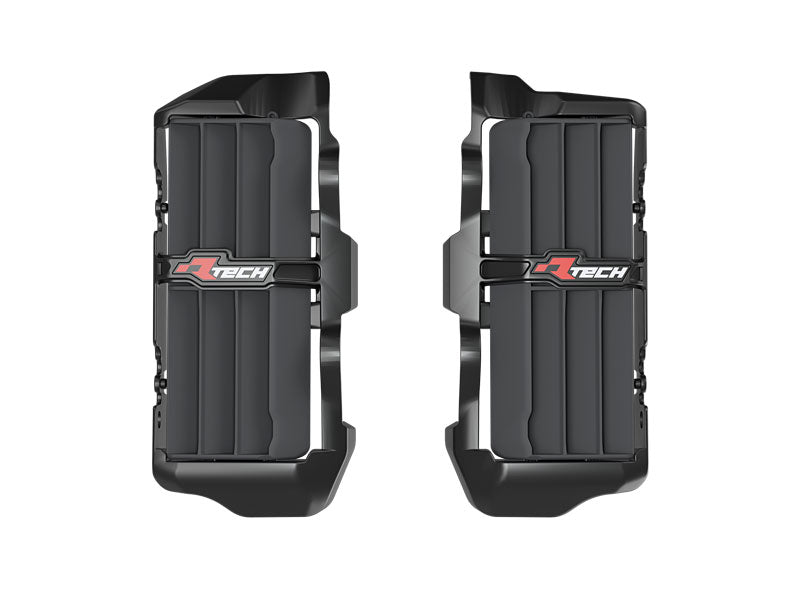 R-Tech Radiator Louvers Oversized Black for BETA RR X-PRO 2T 125 2025–2025 75-8460.BK