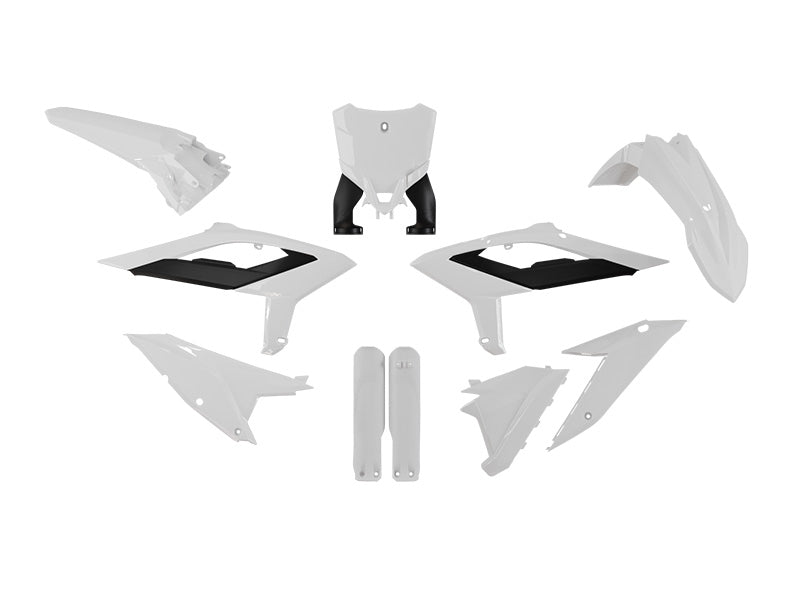 R-Tech Plastic Kit White/Black for Beta RX 300 2T (2025) 75-K0027.WE/BK