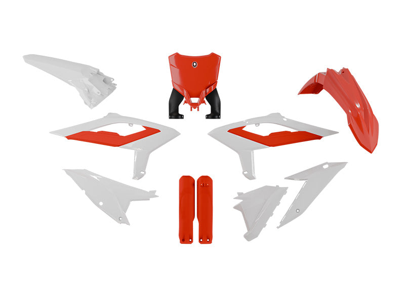 R-Tech Plastic Kit Red/White / OEM for Beta RX 300 2T (2025) 75-K0027.RD/WH