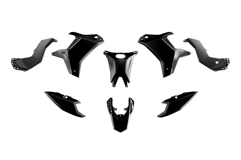Rtech Plastics Plastic Kit Yamaha Tenere 700 2025 R-tech R-KITT70-NR0-025 Black