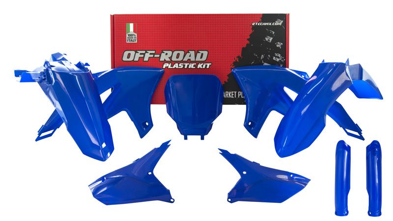 Rtech Plastics Plastic Kit/6 Blue, 2023-2025 YZ450F, Rtech R-kityzf-bl0-723, Oem 2023