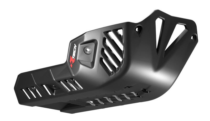 Rtech PLASTIC SKID PLATE YAMAHA T7 19-24, RTECH R-PMT7NR00024, PLASTIC ENGINE COVER BLACK