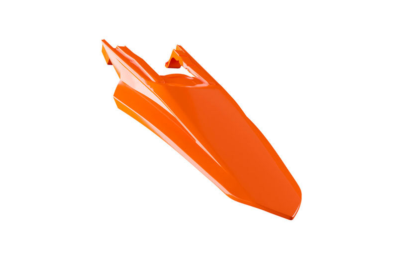 Rtech Plastics Rear Fender KTM EXC Excf 2024 Neon Orange, R-tech R-ppKTMan0024