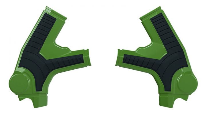 Rtech Plastics Grippy Frame Guard Surron Ultra Bee 2023-25 Green/black, R-prtsurvnnr4