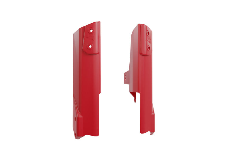 Rtech Plastics Fork Guards Honda Transalp Africa Twin Red Racetech R-PSALPRS0024