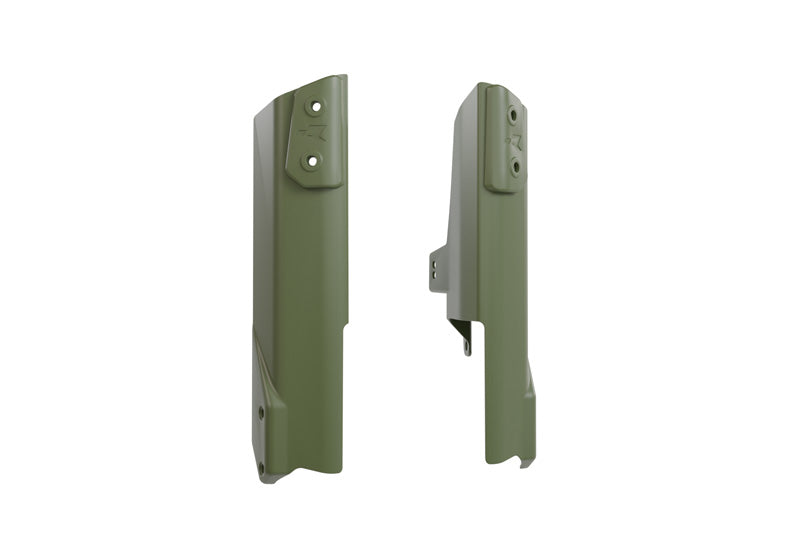 Rtech Plastics Fork Guards Honda Transalp Africa Twin Green Racetech R-PSALPVN0024