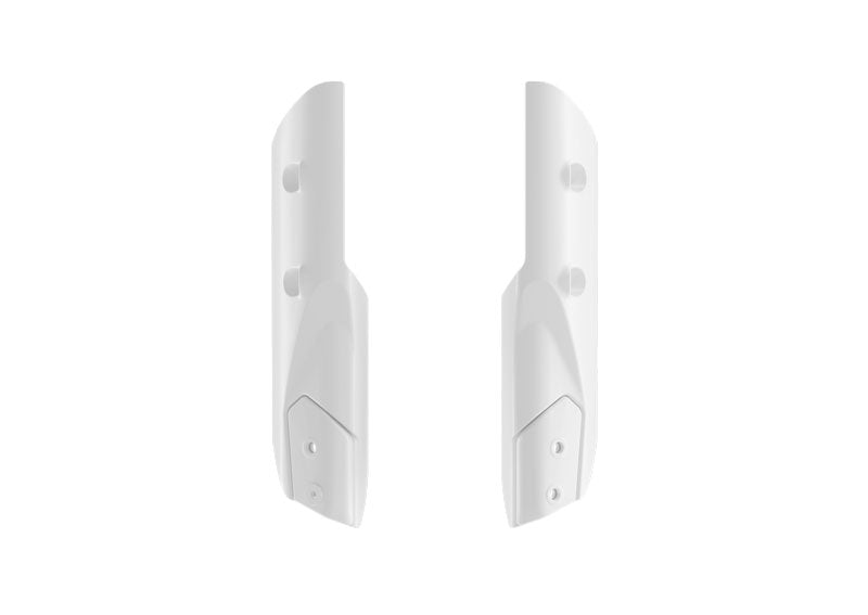 Rtech Plastics Fork Guards Kove 800 Rally White Racetech R-PSKOVBN0025