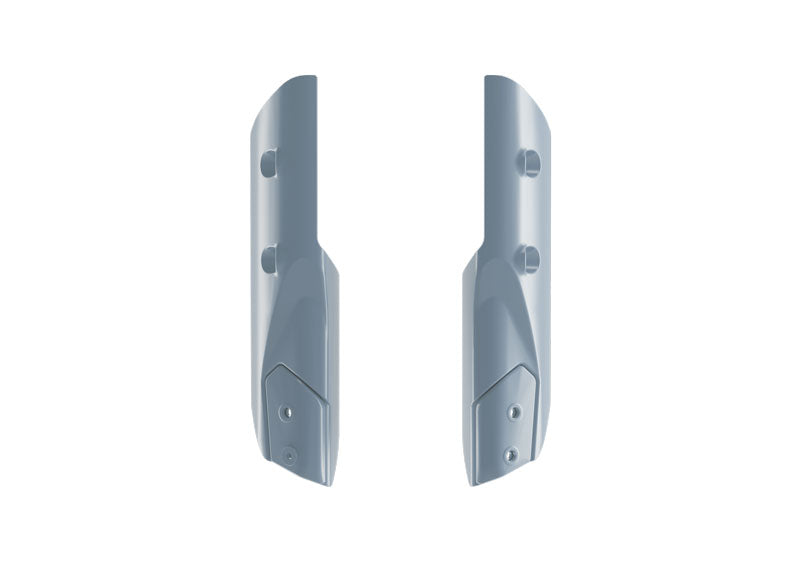 Rtech Plastics Fork Guards Kove 800 Rally Grey Racetech R-PSKOVGR0025