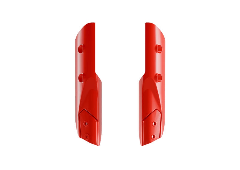 Rtech Plastics Fork Guards Kove 800 Rally Red Racetech R-PSKOVRG0025