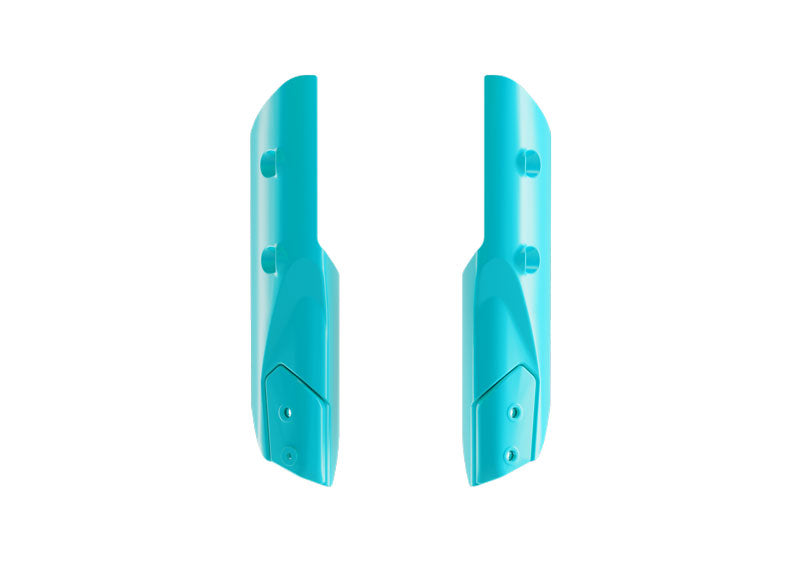 Rtech Plastics Fork Guards Kove 800 Rally Light Blue Racetech R-PSKOVVA0025