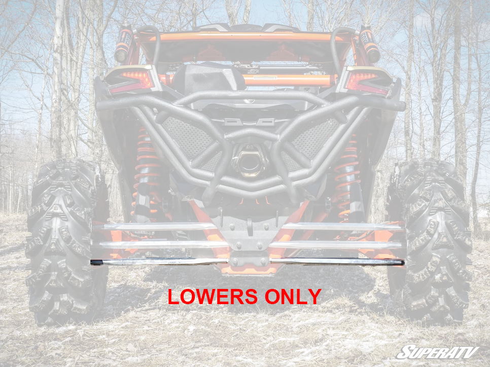 SuperATV Can-am Maverick X3RS Lower Billet Radius Arms, Super ATV, RA-CA-X3RS-HX-B2, Kit Contains 2 Arms