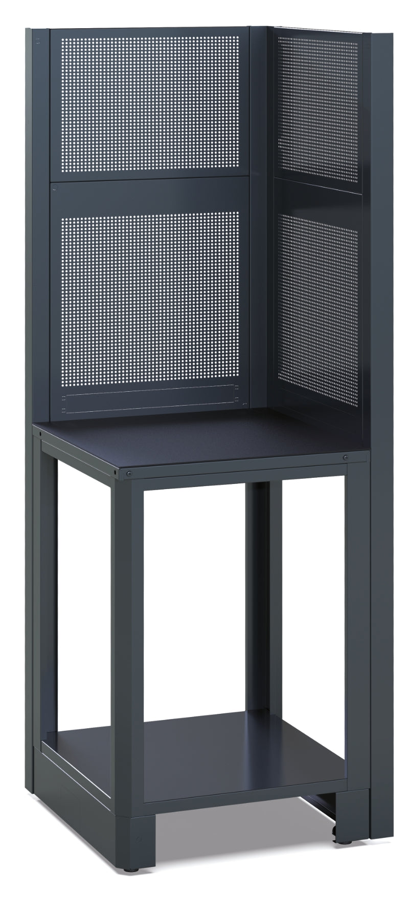 Self-Supporting Complete Corner for RSC50, 630x630mm Worktop, Shockproof PVC Coat, Includes 2 Lower Panels 650x625mm, 2 Upper Panels 650x400mm, Complete Framework - BetaRSC50 RSC50 AC-A