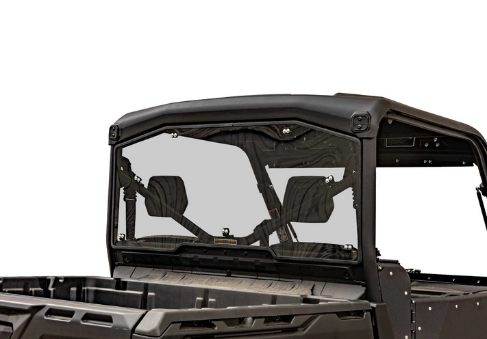 SuperATV Rear Windscreen Polycarbonate Canam Defender Traxter UTV, Windshield