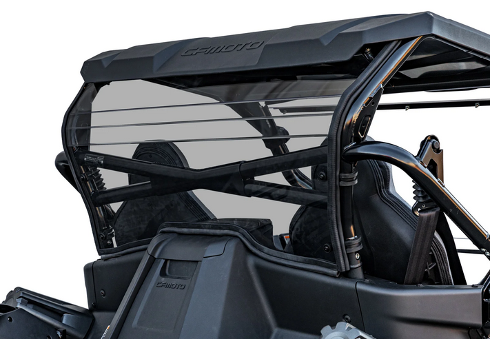 SuperATV Rear Windscreen Polycarbonate Cfmoto Zforce 950 UTV, Windshield