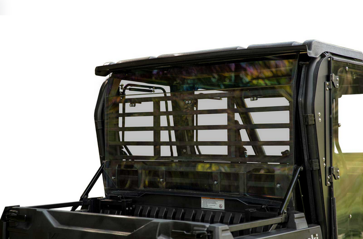 SuperATV Rear Windscreen Polycarbonate Kawasaki Mule Pro UTV, Windshield