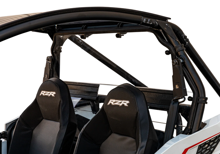 SuperATV Rear Windscreen Polycarbonate Polaris Rzr Trail UTV, Windshield