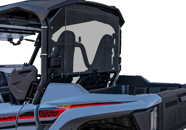 SuperATV Rear Windscreen Polycarbonate Yamaha Wolverine UTV, Windshield