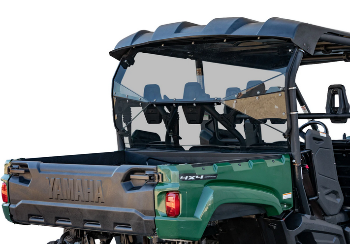 SuperATV Rear Windscreen Polycarbonate Yamaha Viking Vi UTV, Windshield