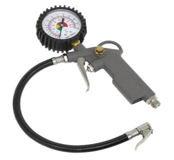 SEALEY Air Line Tyre Inflator + Gauge SA332