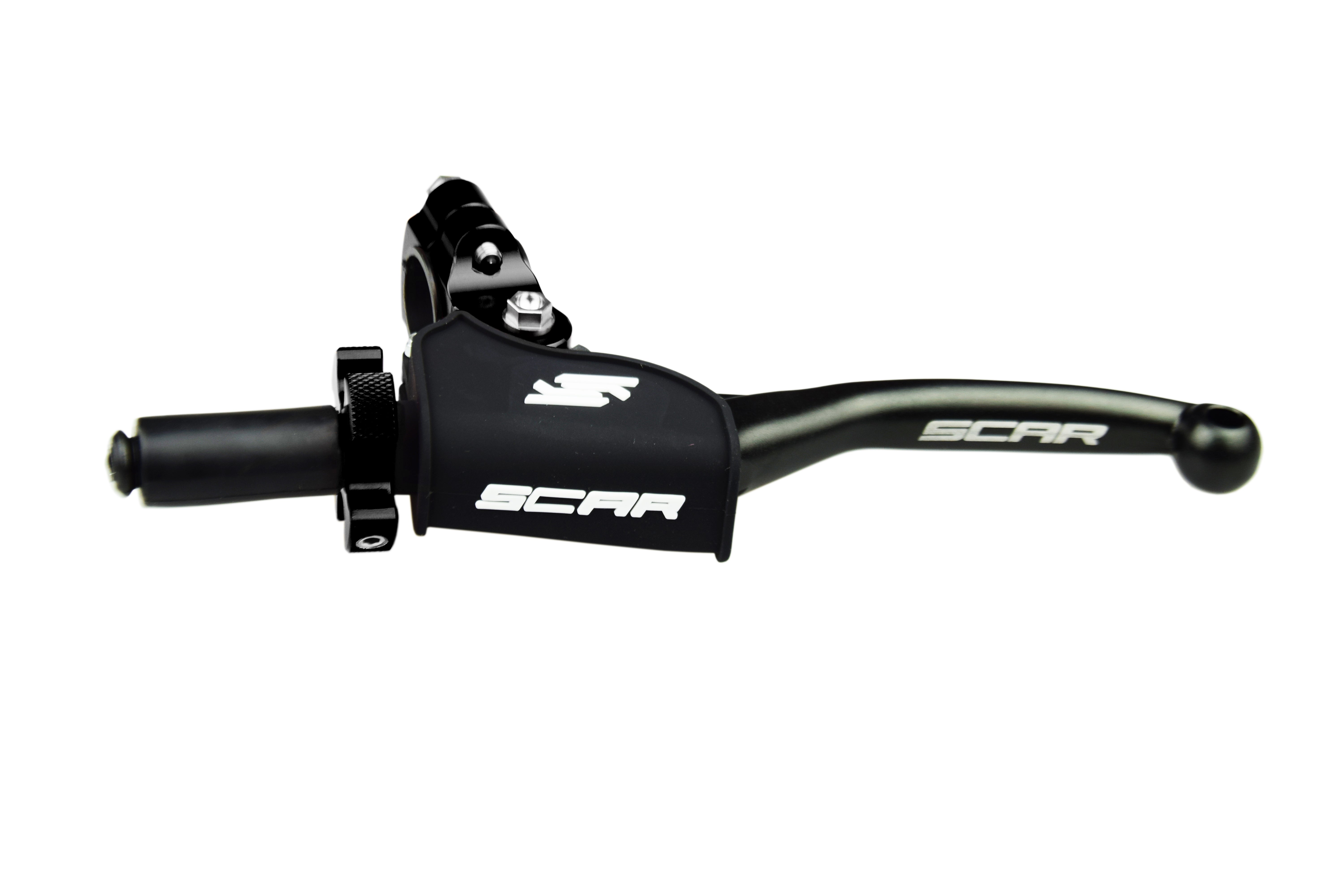 Scar Racing Pivot Clutch Lever Assembly Black Universal 2ST 4ST Easy Adjuster Scar CPCL3
