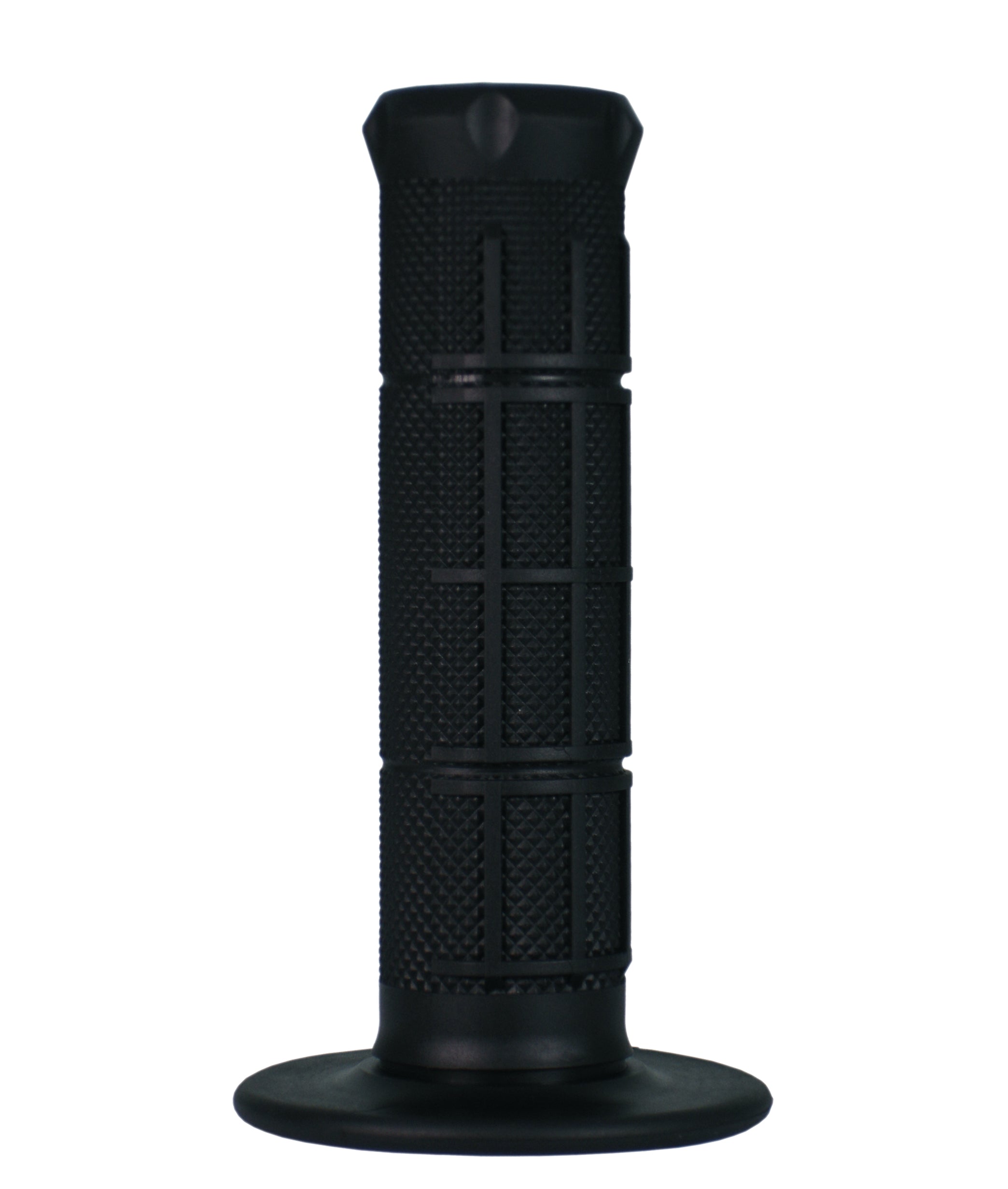 Scar Racing Grips Black Original MX Single Density Half Waffle Scar Gosblk