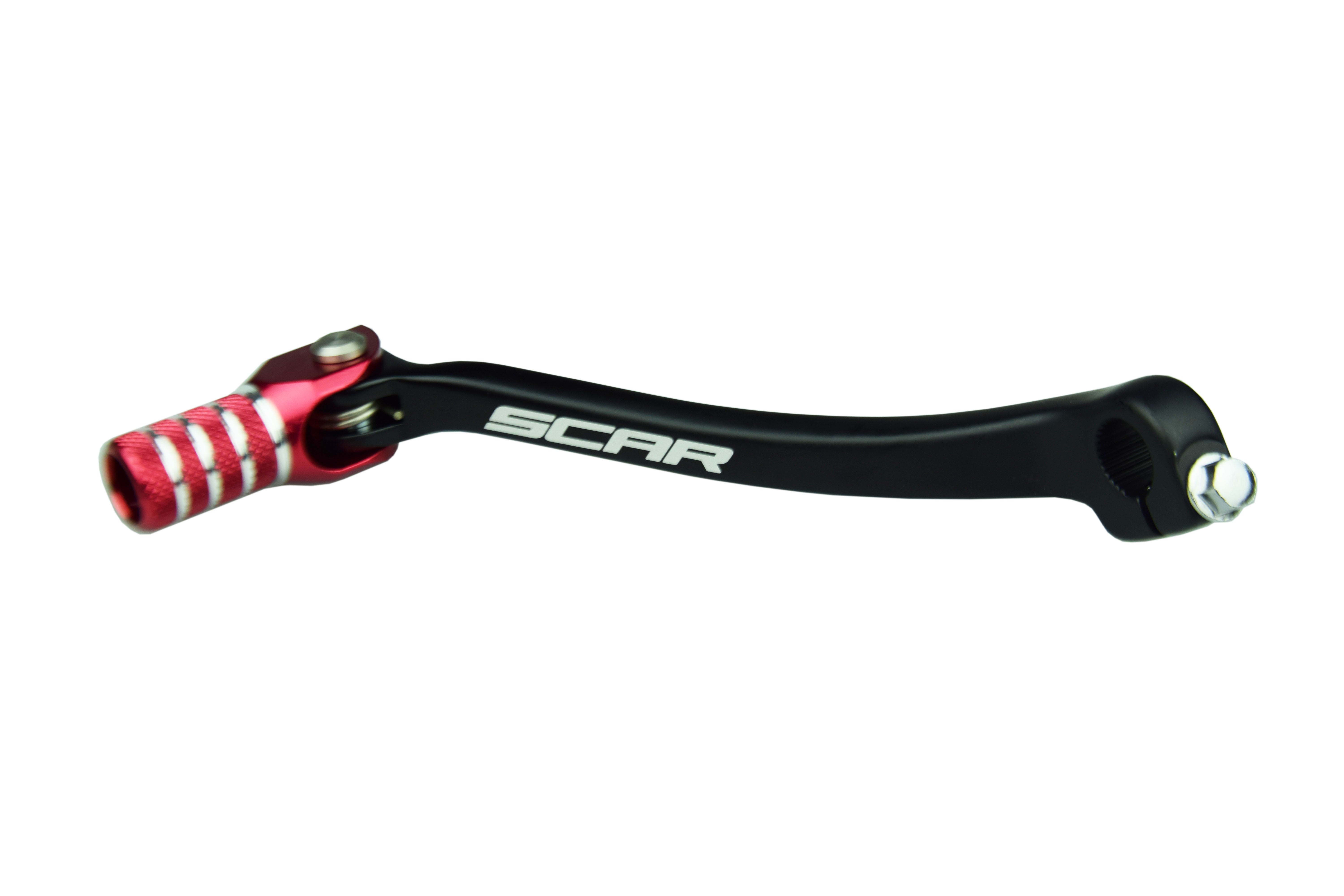 Scar Racing Gear Shift Lever Red Tip 08-16 Honda CRF R 450 Scar GSL114