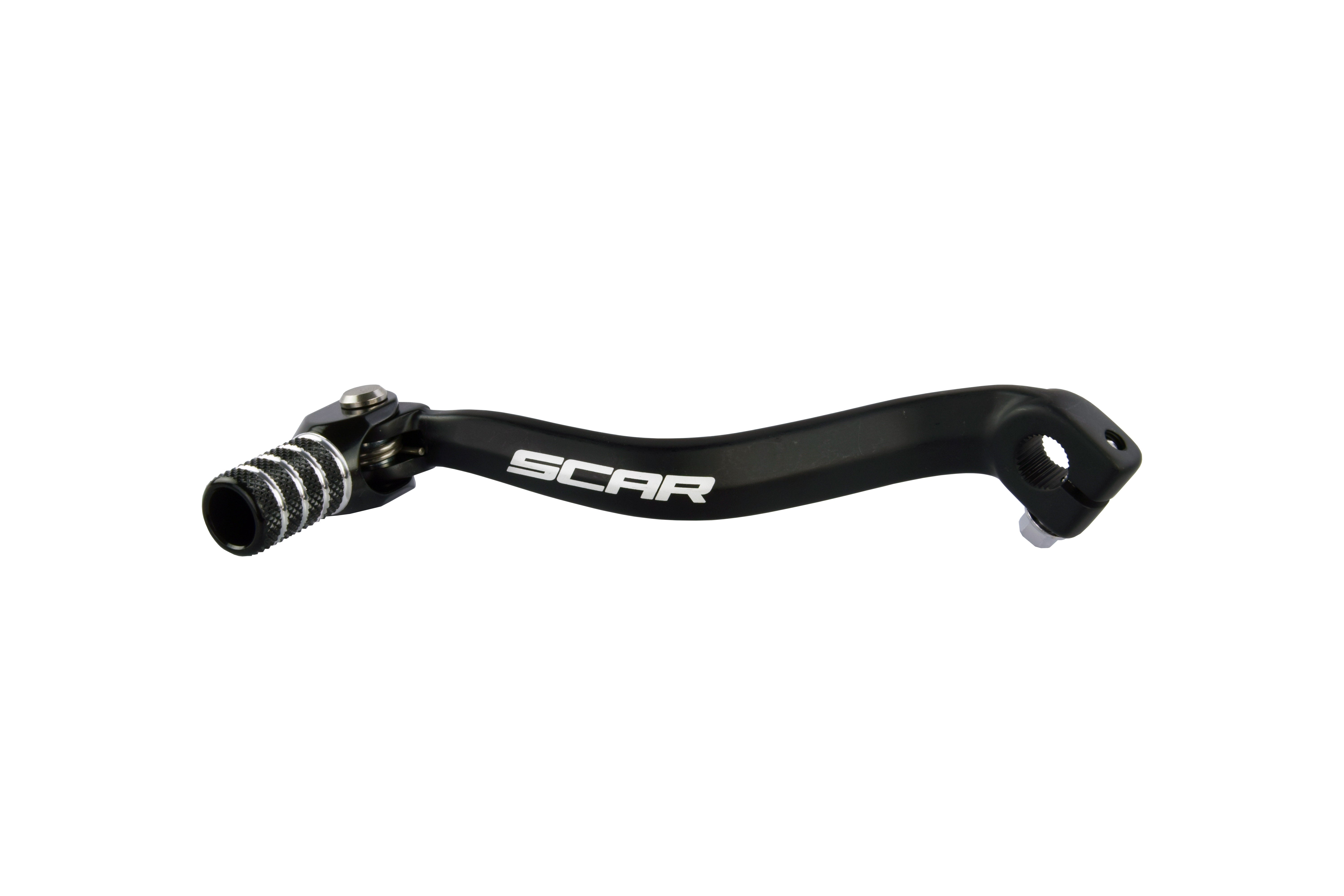 Scar Racing Gear Shift Lever Black Tip 81-26 Kawasaki KX 80 85 Scar GSL207